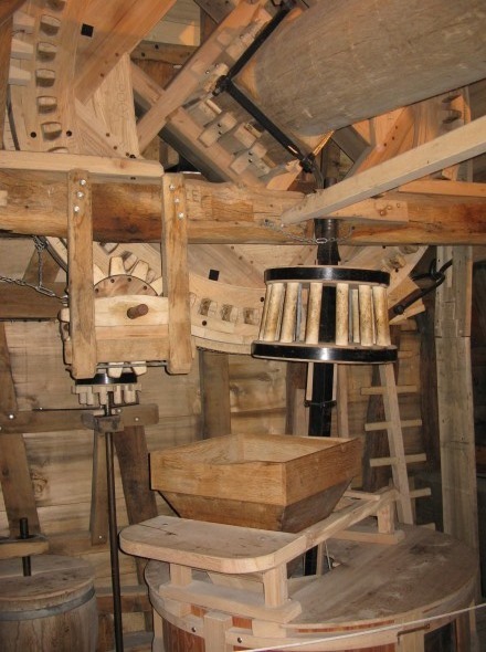 Les engrenages du moulin de Sannois
