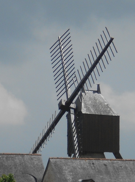 Le moulin du Frne de plus prs