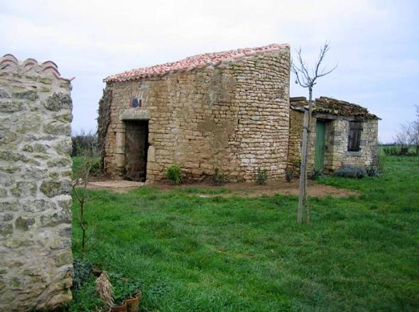 Moulin vieux - St Benoist sur Mer - une face