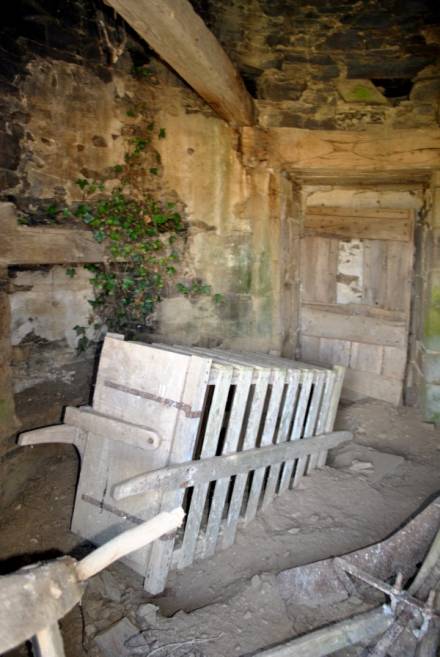 Intrieur du moulin de la Templerie - St Georges de Montaigu