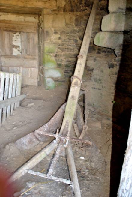 Intrieur du moulin de la Templerie - St Georges de Montaigu