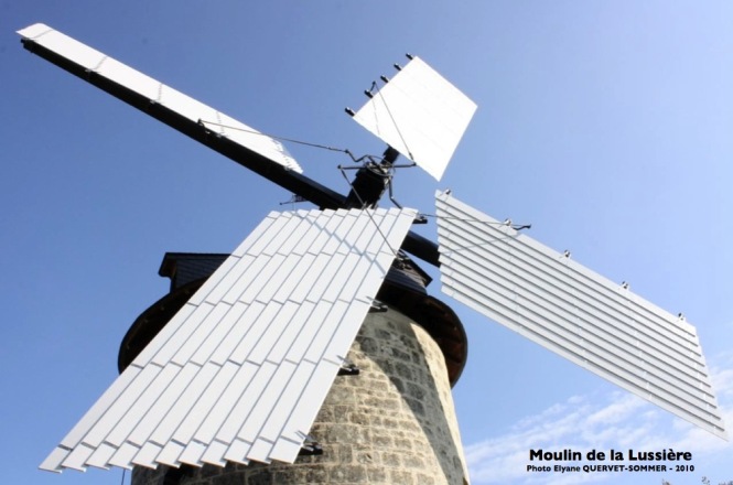 Une voilure toute neuve pour le moulin de la Lussire 