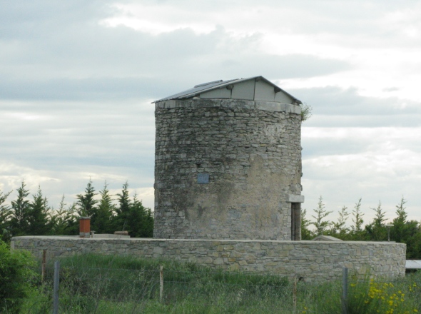 Le moulin Souchon, ct autoroute