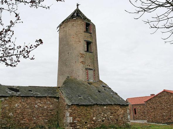 Moulin des places - St Mars du Dsert, autre face