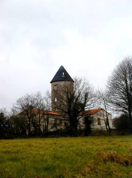 Le moulin des Landes prs de St Michel Mont Mercure