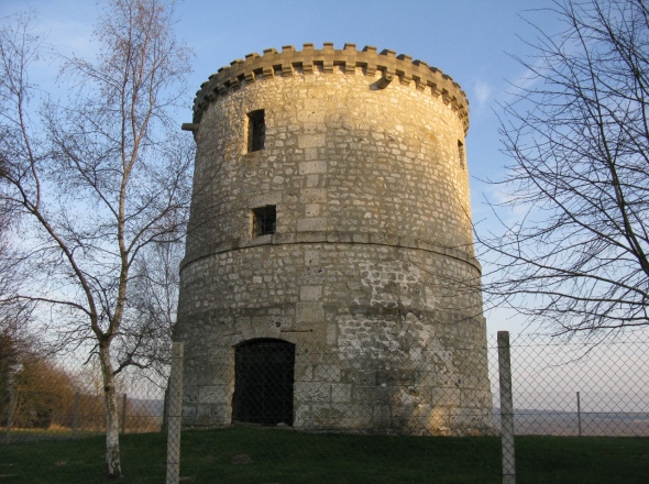 Moulin de Tosny, vue arrire