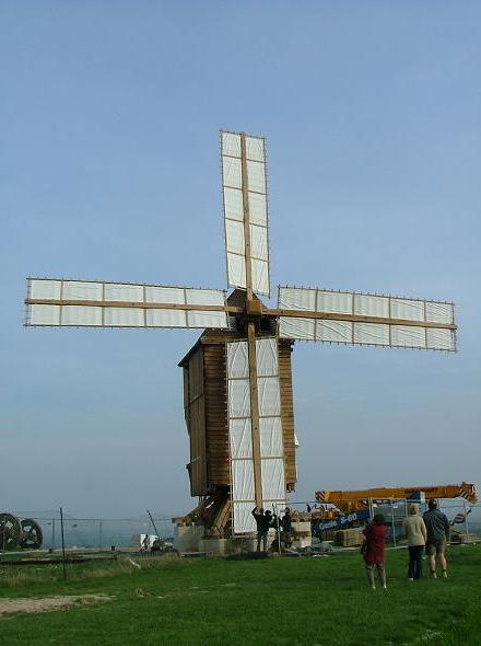 Moulin de Valmy reconstruit en 2005