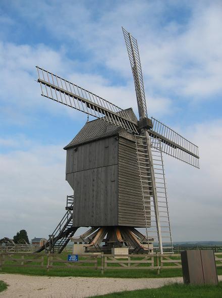 Moulin de Valmy reconstruit en 2004