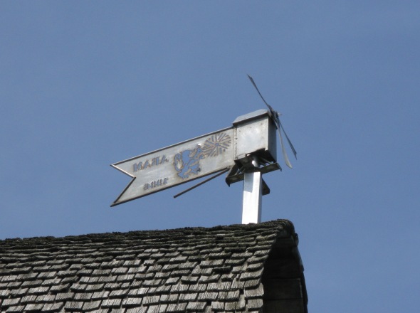 La girouette du moulin  farine