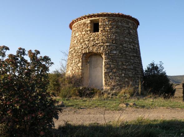 Ancien moulin  Villeneuve les Corbires