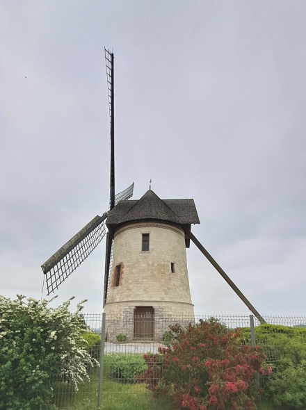 Le Moulin Brunet vu de ct