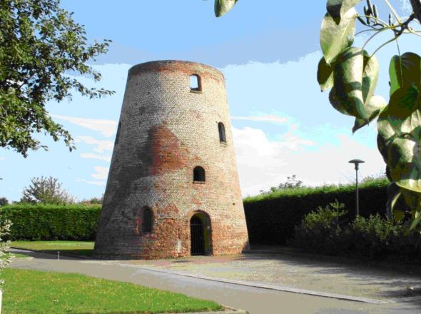 Moulin de Courcelles l�s Lens, avant le commencement des travaux