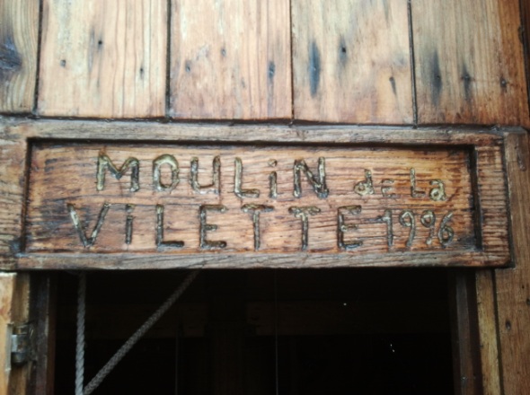 Date de construction grav�e dans le bois