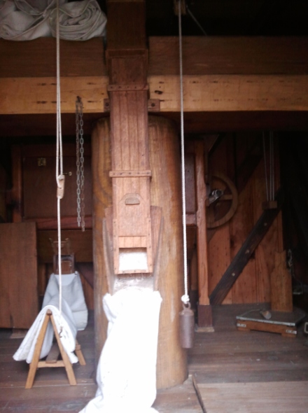 Int�rieur du moulin de la Villette