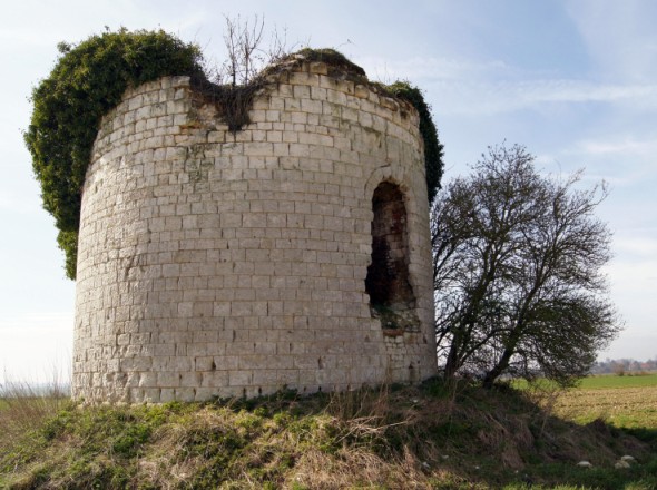 Le moulin de Dominois, vu de pr�s