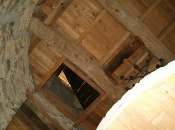 Intérieur du moulin
