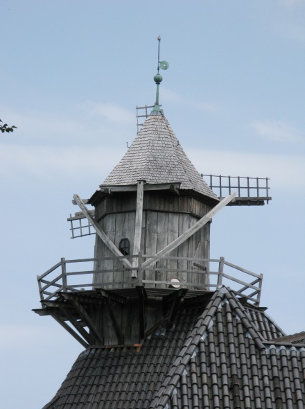 Le Moulin vu en fin de visite 