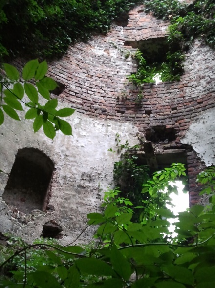 Int�rieur de la tour du moulin Lejeune