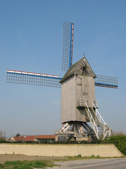 Moulin de la victoire ou Spinnewyn - derrire