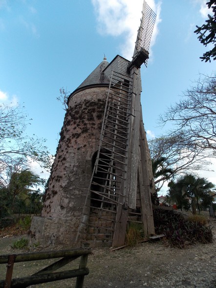 Le moulin de la rhumerie a subi une tempte !