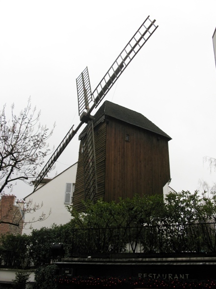 Le moulin Radet - 13 février 2009, autre face