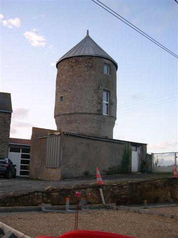 Moulin de St Savin, une face