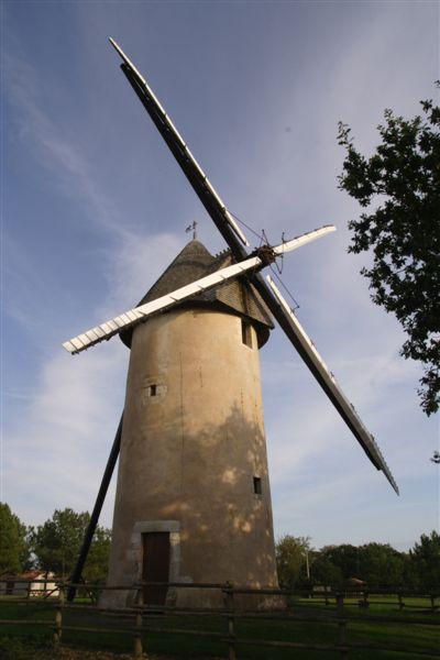 Le moulin des Gourmands, un jour sans vent