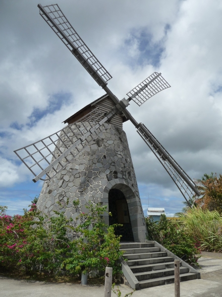 Moulin de la rhumerie de Trois Rivires