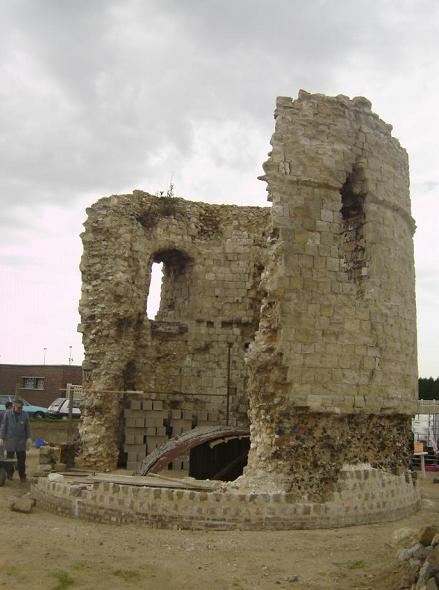 Moulin de pieere  Villers Outraux, actuellement en restauration